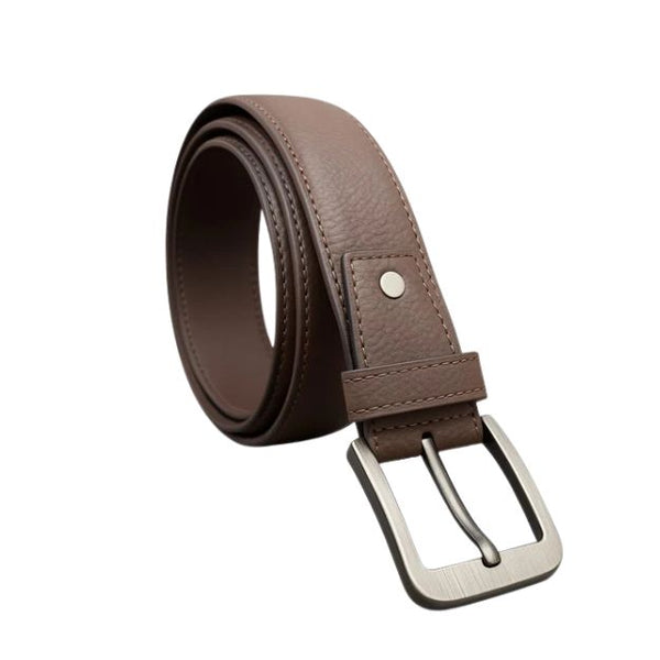 Brown Leather Belt – Genuine Craftsmanship, Durable, Stylish & Perfect Fit